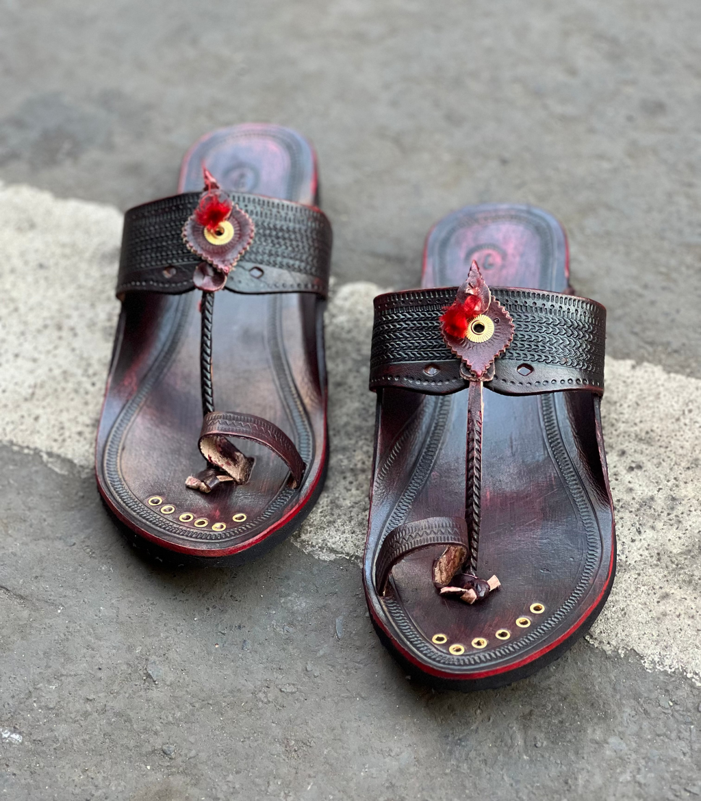 Casual Kolhapuri with Sole