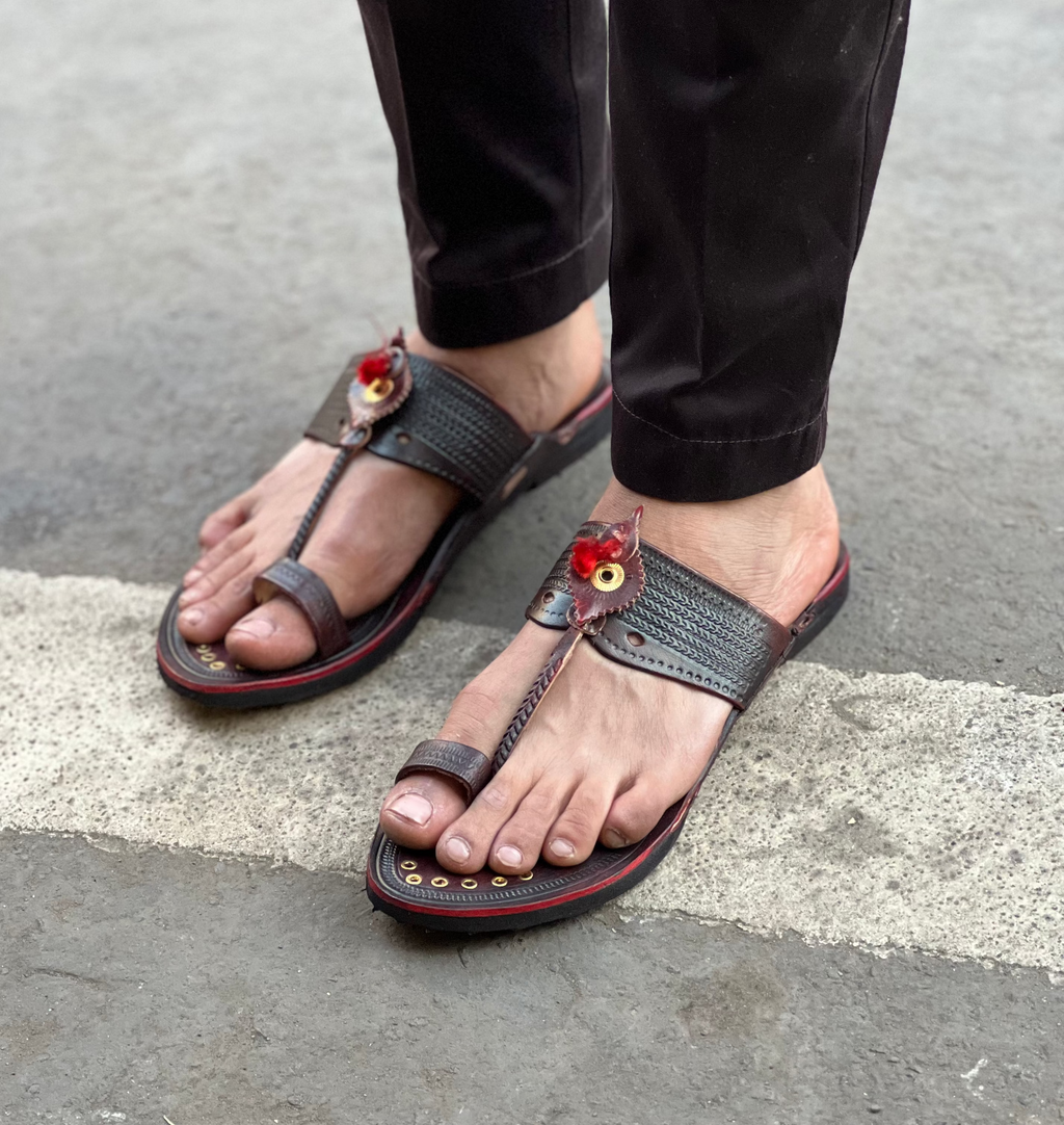 Casual Kolhapuri with Sole