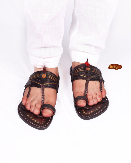 Brown Jari Kapshi