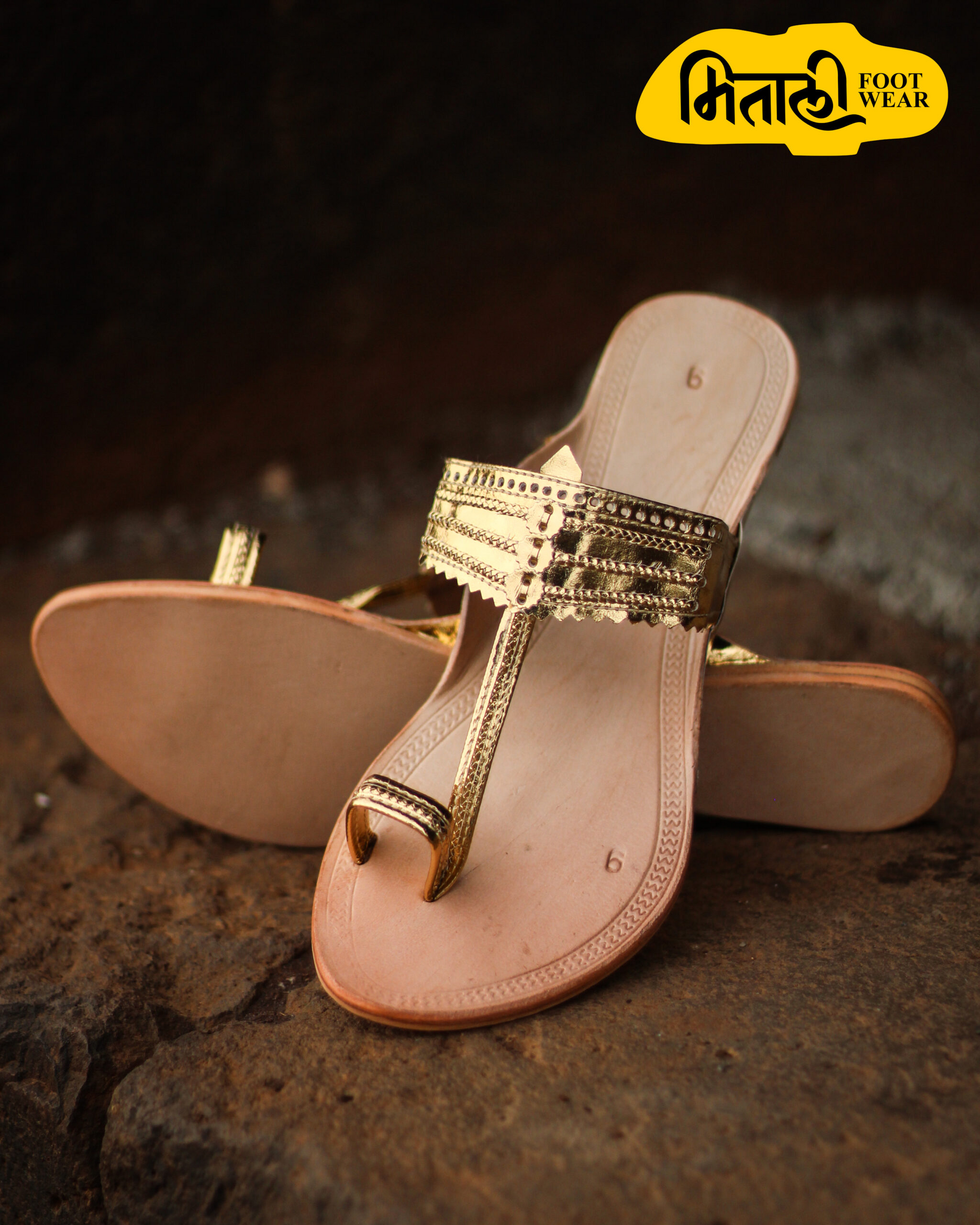 Women’s Gold Kolhapuri